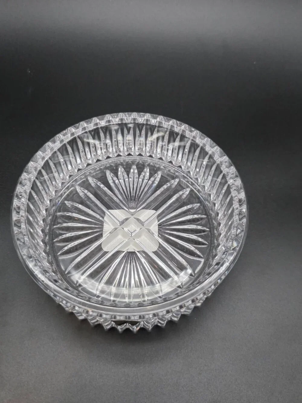 Waterford Lismore Traditions Crystal Champagne/Wine Bottle Coaster - Very Nice!
